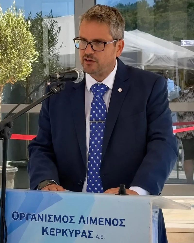 Dimitris Apergis — Chief Executive Officer, Corfu Port Authority · Maritime Transport Conference Thessaloniki 2026